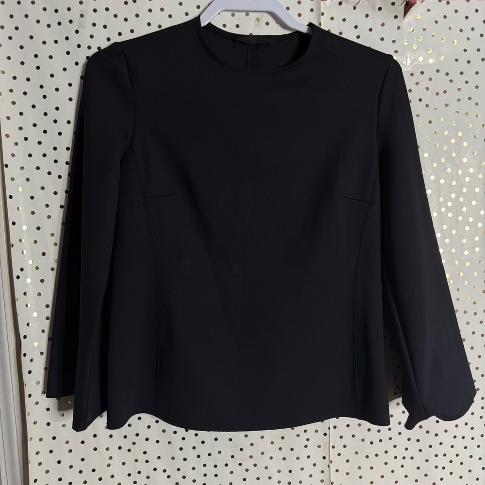 The Row Blouse Azalea Long-Sleeve Top - Picture 2 of 9